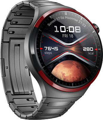 Смарт-часы HUAWEI WATCH 4 Pro LTE SE Grey Aerospace-Grade Titanium Case ...